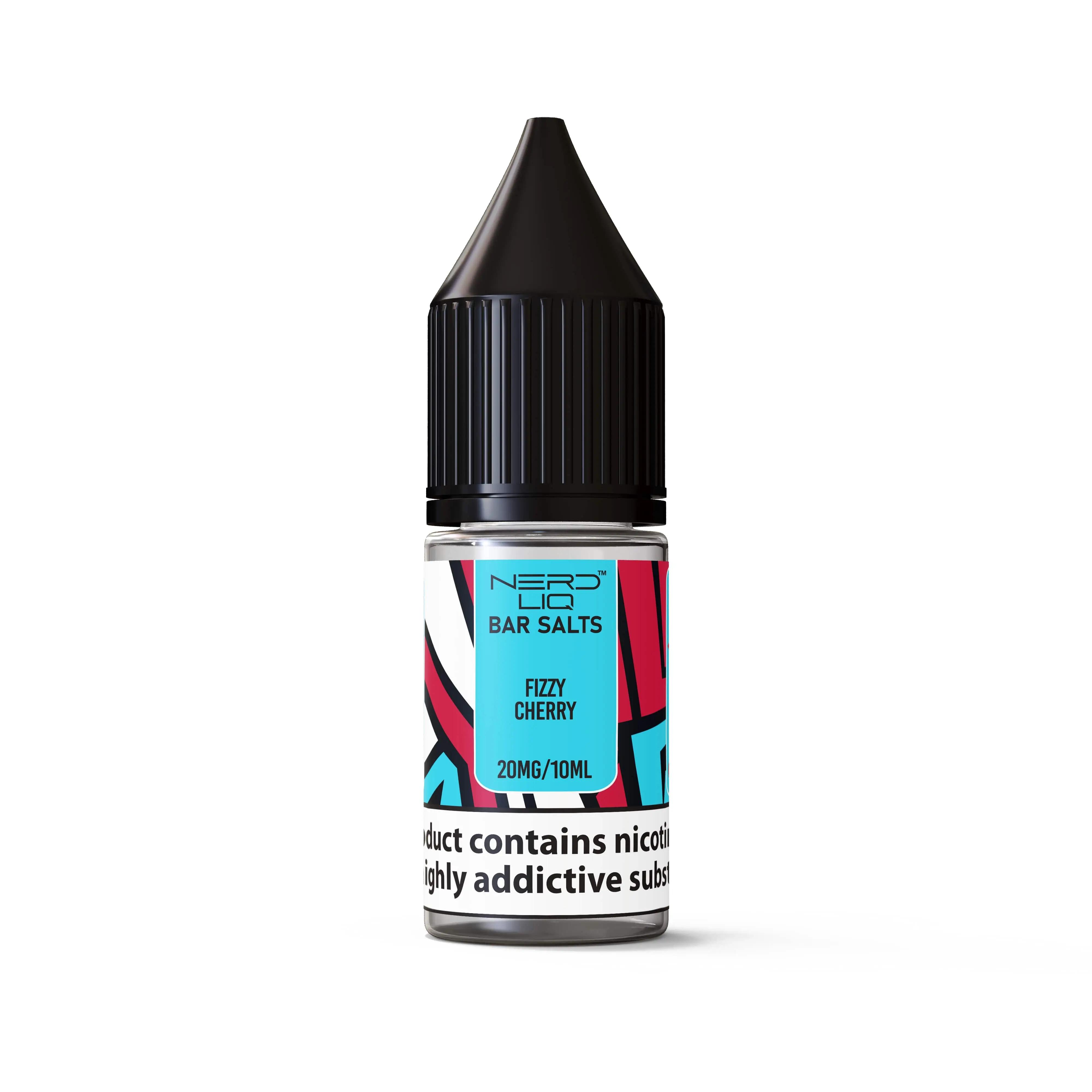 Product Image of Fizzy Cherry Nic Salt E-liquid by Nerd Liq 10ml